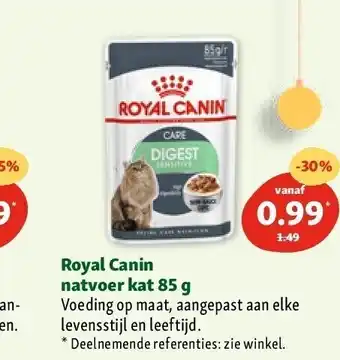 Maxi Zoo Royal canin natvoer kat 85 g aanbieding