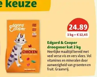 Maxi Zoo Edgard & cooper droogvoer kat 2 kg aanbieding