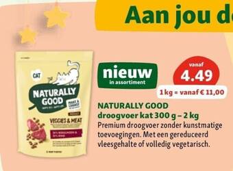 Maxi Zoo Naturally good droogvoer kat 300 g - 2 kg aanbieding