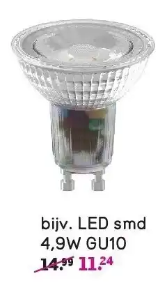 Led smd 4,9w gu10
