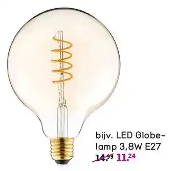 Led globelamp 3,8w e27