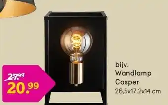 Wandlamp casper