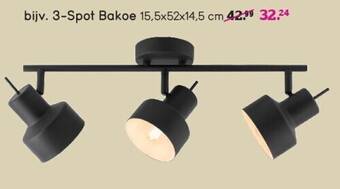 Leen Bakker 3-spot bakoe aanbieding