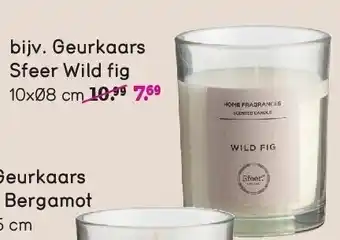 Geurkaars sfeer wild fig