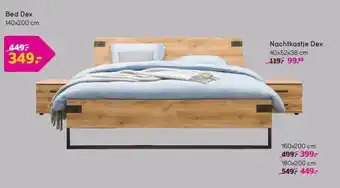 Leen Bakker Bed dex aanbieding