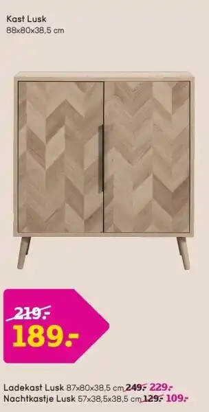 Leen Bakker Kast lusk aanbieding