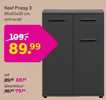 Leen Bakker Kast praag 3 aanbieding