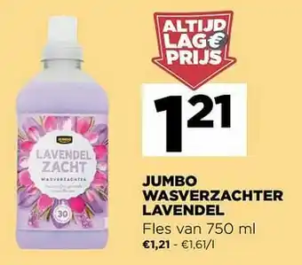 Jumbo wasverzachter lavendel
