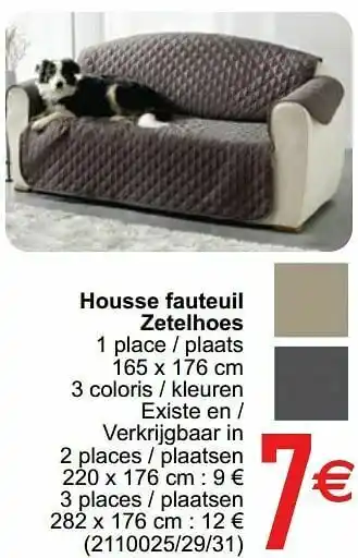 Cora Housse fauteuil zetelhoes aanbieding