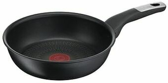 Makro Tefal Braadpan Unlimited Ø 22 cm zwart aanbieding
