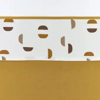 Bol.com Meyco baby shapes ledikant laken - honey gold - 100x150cm aanbieding