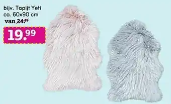 Tapijt yeti