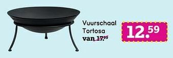 Leen Bakker Vuurschaal tortosa aanbieding