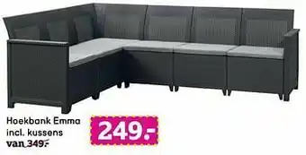 Hoekbank emma incl. kussens