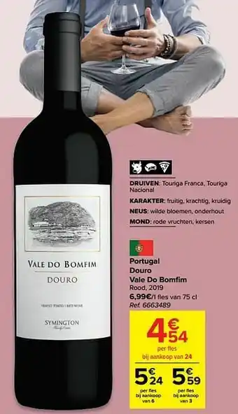 Carrefour Portugal douro vale do bomfim rood, 2019 aanbieding