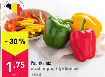 ALDI Paprikamix aanbieding