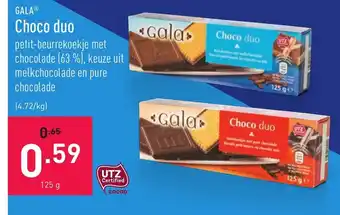 ALDI Choco duo aanbieding