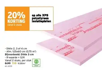 GAMMA Dikte 3 cm aanbieding