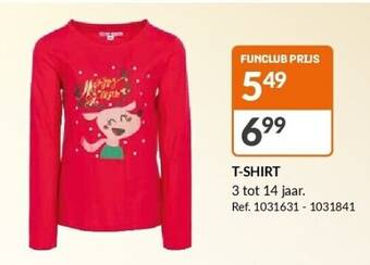 Fun T-shirt aanbieding
