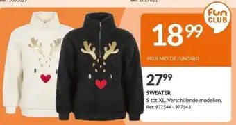 Fun Sweater aanbieding