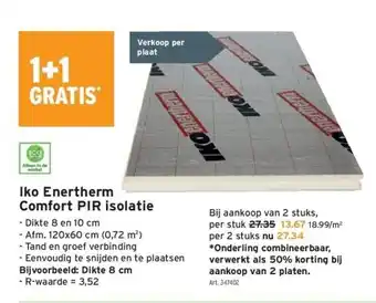 GAMMA Iko enertherm comfort pir isolatie aanbieding