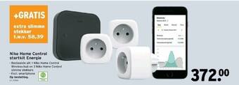 GAMMA Niko home control startkit energie aanbieding