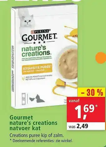 Gourmet Nature's Creations Natvoer Kat