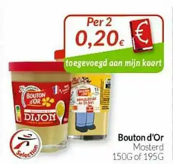 Intermarché Bouton D'or Mosterd aanbieding