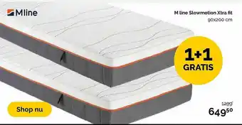 M Line Slowmotion Xtra Fit 90x200 Cm