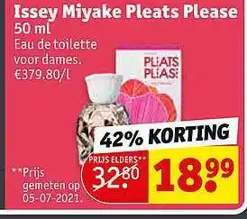 Kruidvat Issey Miyake Pleats Please Eau De Parfum Voor Dames aanbieding