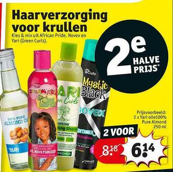 Kruidvat Haarverzorging Voor Krullen aanbieding