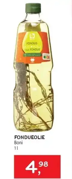 Alvo Fondueolie boni 1 l aanbieding