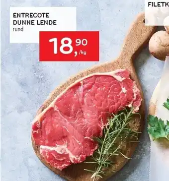 Alvo Entrecote dunne lende aanbieding