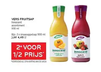 Vers fruitsap