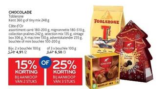 Alvo Chocolade aanbieding