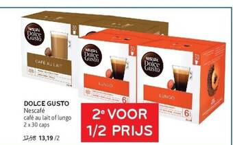 Alvo Dolce gusto aanbieding