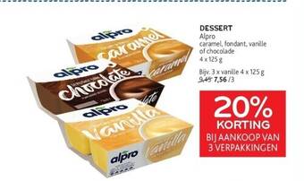 Alvo Dessert aanbieding