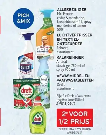 Alvo Afwasmiddel en vaatwastabletten aanbieding