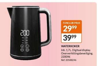 Fun Waterkoker aanbieding