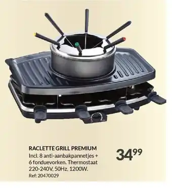 Fun Raclette grill premium aanbieding