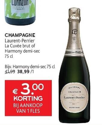 Alvo Champagne aanbieding