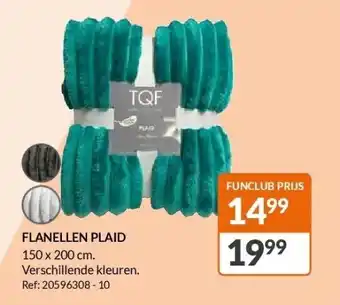 Flanellen plaid