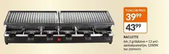 Fun Raclette aanbieding