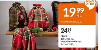 Fun Plaid aanbieding