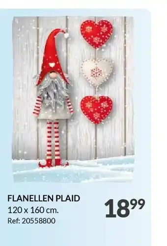Flanellen plaid