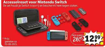 Kruidvat Accessoireset Voor Nintendo Switch aanbieding