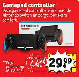Kruidvat Gamepad Controller aanbieding