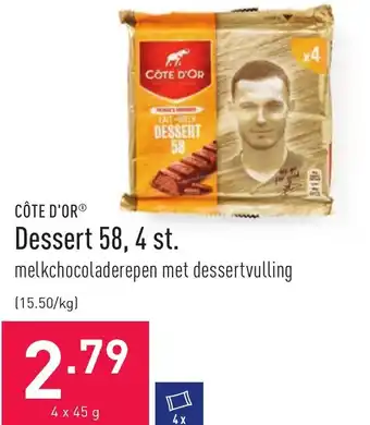 ALDI Dessert 58, 4 st aanbieding