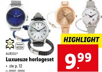 AURIOL Luxueuze horlogeset