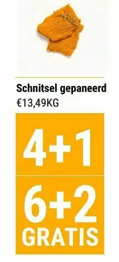Schnitsel gepaneerd